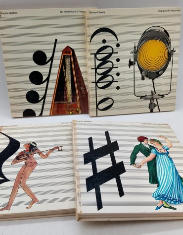 «Histoire de la Musique-4 volumes»
