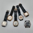 Seis relógios vintage