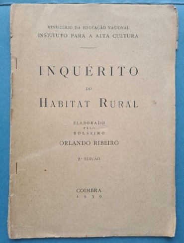 INQUÉRITO DO HABITAT RURAL