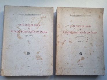 VINTE ANOS DE DEFESA DO ESTADO PORTUGUÊS DA ÍNDIA