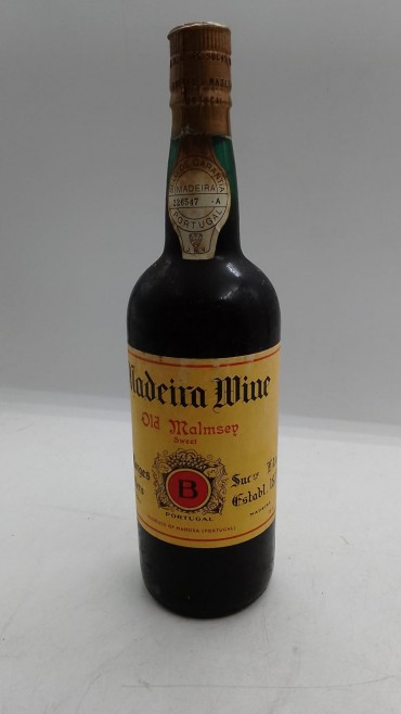 «Madeira Wine Old Malmsey Sweet»