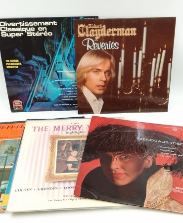 «Discos de vinil Música clássica-6 discos»