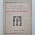 EXPOSIÇÃO ICONOGRAFICA E BIBLIOGRAFICA DE SANTO ANTÓNIO DE LISBOA