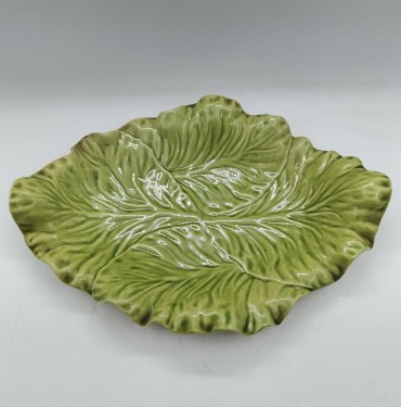 Travessa «folha de alface»