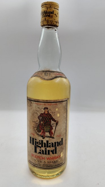 «Fine Highland Laird Scotch Whisky Over 5 years»