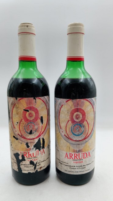 «Lote de 2 garrafas Vinho Tinto Arruda»