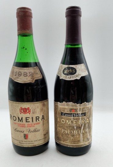«Lote de 2 garrafas Romeira»