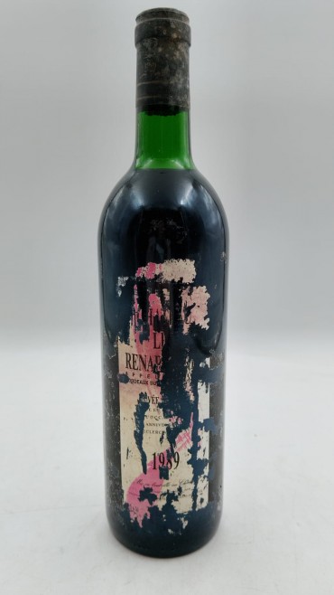 «Vinho Tinto Bordeaux 1989