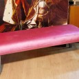 Banqueta cor-de-rosa