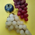 Uvas e maçã