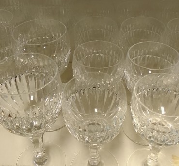 «Serviço de copos de cristal»