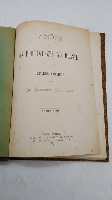 «Camões e os Portugueses no Brasil»