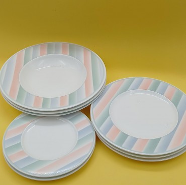 Oito pratos Villeroy & Boch