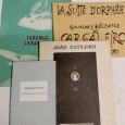 Três catálogos de exposição