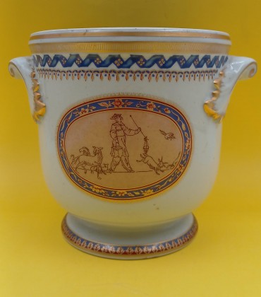 cachepot Mottahedeh «Chinoise blue»