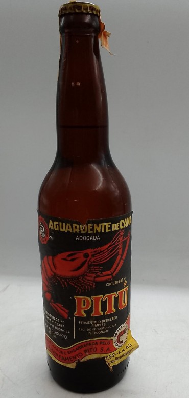 «Aguardente de cana adoçada»