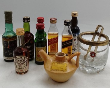 «Lote de garrafas miniatura»