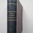 MANUAL DE DIREITO ADMINISTRATIVO