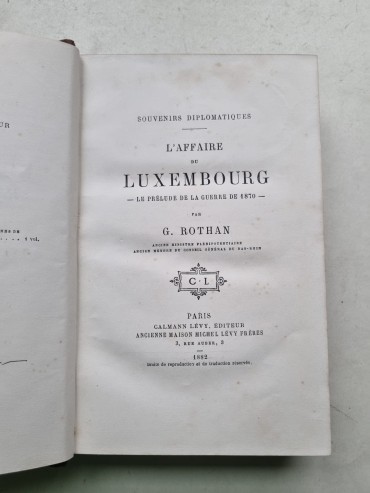 L`AFFAIRE DU LUXEMBURG