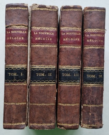 LA NOUVELLE HÉLOISE OU LETTRES DE DEUX AMANTS