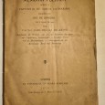 MEMÓRIA POLITICA SOBRE A CAPITANIA DE SANTA CATHARINA ESCRIPTA NO RIO DE JANEIRO EM O ANNO DE 1816