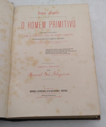 O Homem Primitivo — Louis Figuier