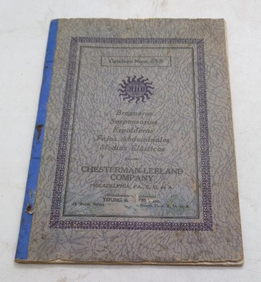 Catálogo ChesterMan-Leeland Company (Filadélfia)