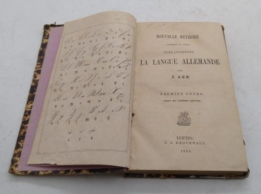 Nouvelle Méthode pour apprendre la Langue Allemande — F. Ahn