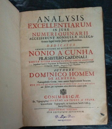 Analysis Excellentiarum in Jure Numeri Quinarii