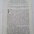 PUBLICAÇÃO DA INQUISIÇÃO PORTUGUESA SÉCULO XVIII (1791)