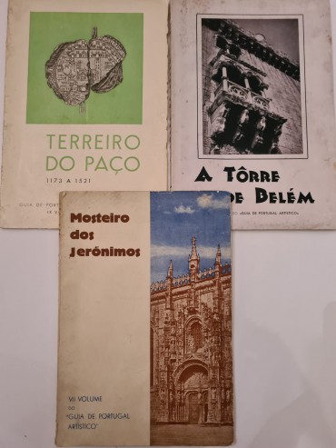 GUIA DE PORTUGAL ARTÍSTICO  3 volumes