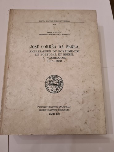 JOSÉ CORRÈA DA SERRA AMBASSADEUR 