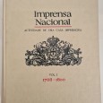 IMPRENSA NACIONAL ACTIVIDADE DE UMA CASA IMPRESSORA 
