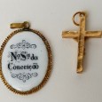 Crucifixo e medalha «Nossa Senhora da Conceição»