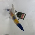 Avião em plástico Concorde Bateria anos 70