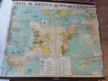 CARTA DE PORTUGAL INSULAR E ULTRAMARINO