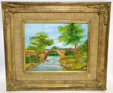 Paisagem com ponte