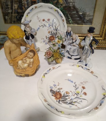 Lote de porcelana diversa